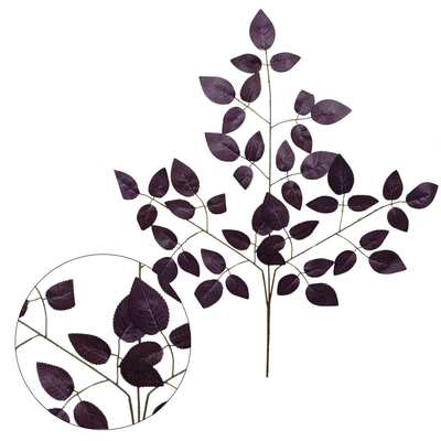 Rose - leafy branch 70 cm (R593)